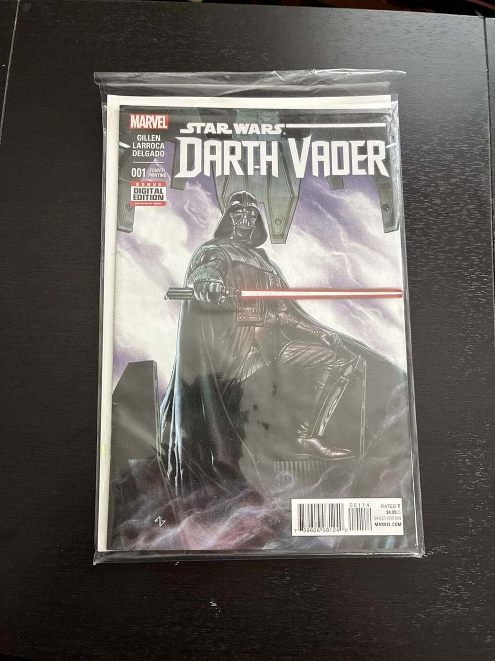 Star Wars: Darth Vader #1 Fourth Printing (Marvel Comics, 2015)
